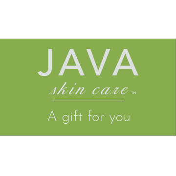 JAVA Skin Care gift card - A gift for you