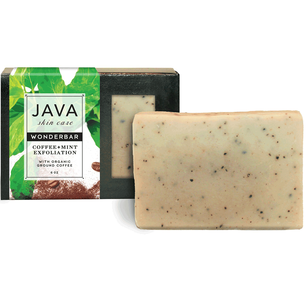 Exfoliating Bar Soap Coffee + Peppermint