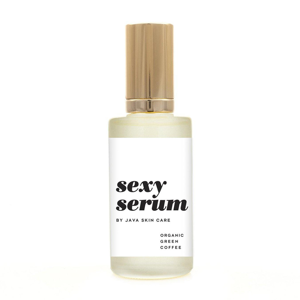 SEXY SERUM in glass bottle with pump - Java Skin Care