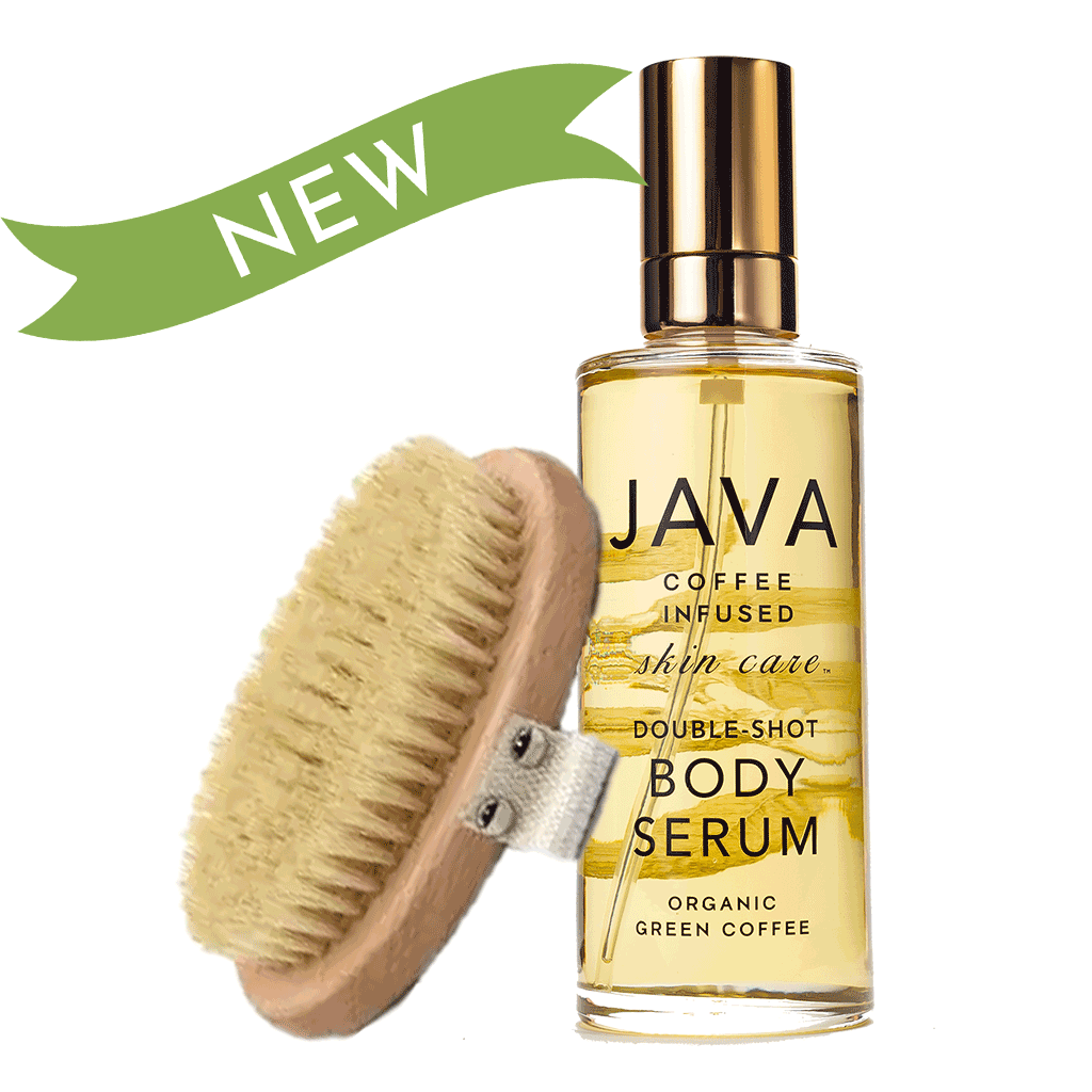 java double-shot serum plus dry brush combo