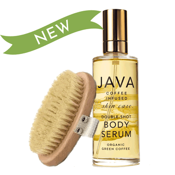 java double-shot serum plus dry brush combo