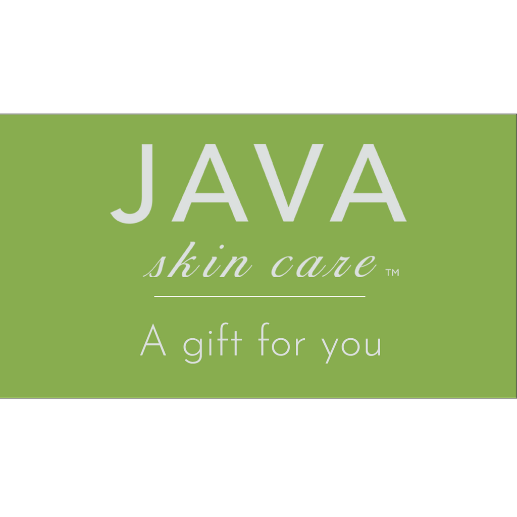 JAVA Skin Care gift card - A gift for you