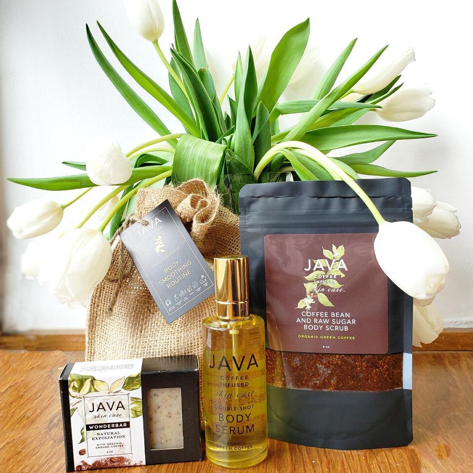 At-Home-Spa Kit - with Green Coffee & Argan Oil – JAVA SKIN CARE